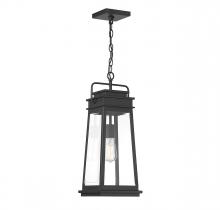  5-816-BK - Boone 1-Light Outdoor Hanging Lantern in Matte Black