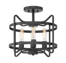  6-4900-4-89 - Kent 4-Light Ceiling Light in 
Matte Black