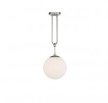  7-180-1-SN - Becker 1-Light Pendant in Satin Nickel