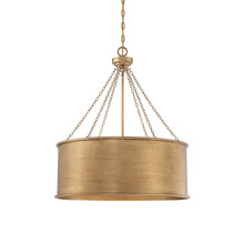 Savoy House 7-488-6-54 - Rochester 6-Light Pendant in Gold Patina