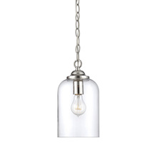  7-700-1-109 - Bally 1-Light Pendant in Polished Nickel