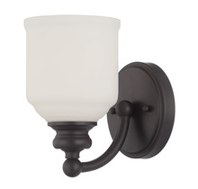 Savoy House 9-6836-1-13 - Melrose 1-Light Wall Sconce in English Bronze