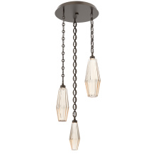 Hammerton CNB0049-03-FB-RA-CH2-L3 - Aalto Round 3pc Multi-Pendant with Chain
