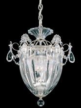  1243-40 - Bagatelle 3 Light 120V Mini Pendant in Polished Silver with Clear Heritage Handcut Crystal