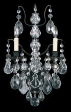 5766-76H - Bordeaux 2 Light 120V Wall Sconce in Heirloom Bronze with Clear Heritage Handcut Crystal