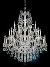  5775-76H - Bordeaux 25 Light 120V Chandelier in Heirloom Bronze with Clear Heritage Handcut Crystal