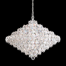  BN1033N-401O - Baronet 8 Light 120V Pendant in Polished Stainless Steel with Clear Optic Crystal