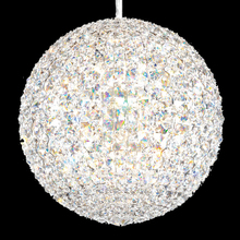  DV1515O - Da Vinci 16 Light 120V Pendant in Polished Stainless Steel with Clear Optic Crystal