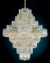  2726-40O - Equinoxe 45 Light 120V Chandelier in Polished Silver with Clear Optic Crystal
