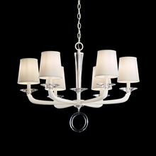 MA1006N-22O - Emilea 6 Light 120V Chandelier in Heirloom Gold with Clear Optic Crystal