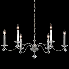 MD1006N-22H - Modique 6 Light 120V Chandelier in Heirloom Gold with Clear Heritage Handcut Crystal