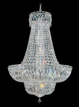  6618-40O - Petit Crystal Deluxe 23 Light 120V Chandelier in Polished Silver with Clear Optic Crystal