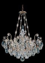  3787-23 - Renaissance 8 Light 120V Pendant in Etruscan Gold with Clear Heritage Handcut Crystal