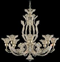  7863-22R - Rivendell 8 Light 120V Chandelier in Heirloom Gold with Clear Radiance Crystal
