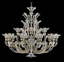  7864-76R - Rivendell 16 Light 120V Chandelier in Heirloom Bronze with Clear Radiance Crystal