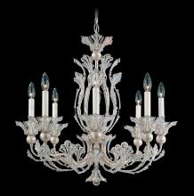  7866-22R - Rivendell 8 Light 120V Chandelier in Heirloom Gold with Clear Radiance Crystal