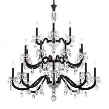  S8620N-22R - San Marco 20 Light 120V Chandelier in Heirloom Gold with Clear Radiance Crystal