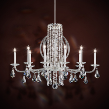  RS8310N-22H - Siena 10 Light 120V Chandelier in Heirloom Gold with Clear Heritage Handcut Crystal