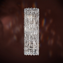  RS8331N-48H - Sarella 4 Light 120V Wall Sconce in Antique Silver with Clear Heritage Handcut Crystal
