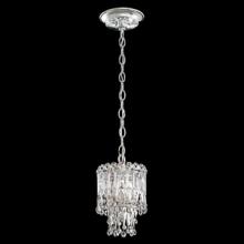  LR1006N-48H - Triandra 1 Light 110V Pendant in Antique Silver with Clear Heritage Crystal