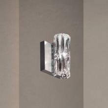  A9950NR700254 - Verve 1 Light 110V Wall Sconce in Stainless Steel with Clear Crystals From Swarovski