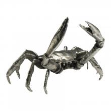  01897 - Crab | Silver Leaf -Large