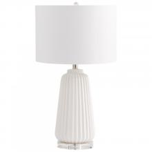  07743 - Delphine Table Lamp|White