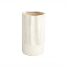  11198 - Harmonica Vase|White-MD