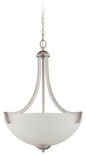  37743-SN - 3 Light Inverted Pendant