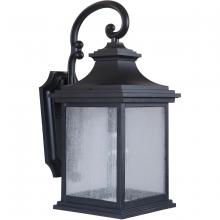  Z3214-MN - Gentry 1 Light Medium Outdoor Wall Lantern in Midnight