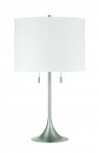  87003BNK-T - Neely 2 Light Table Lamp in Brushed Polished Nickel