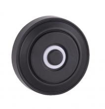 Craftmade PB5003-FB - Surface Mount LED Lighted Push Button, Round LED Halo Light in Flat Black
