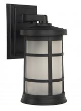  ZA2314-TB - Resilience 1 Light Medium Outdoor Wall Lantern in Textured Black