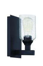  53161-FB - Chicago 1 Light Wall Sconce in Flat Black