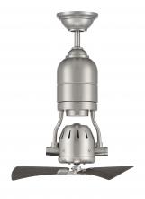  BW318BNK3 - 18" Bellows Uno in Brushed Polished Nickel w/ Greywood Blades