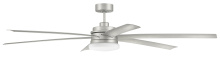 Craftmade CLZ72PN6 - Chilz 72" 6-Blade Indoor/Outdoor (Damp) Smart Ceiling Fan