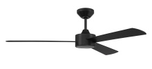 Craftmade PRV52FB3-NWF - 52" Ceiling Fan w/DC Motor, Blades, Non Wi-Fi, Damp Rated