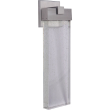 Craftmade Z1624-SA-LED - Aria 1 Light Large LED Outdoor Wall Lantern in Satin Aluminum
