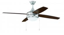  EPHA52BNK4 - 52" Phaze Energy Star 4 in Brushed Polished Nickel w/ Walnut/Dark Oak Blades