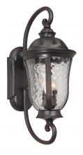  Z6020-OBO - Frances 3 Light Large Outdoor Wall Lantern in Oiled Bronze Outdoor