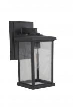  ZA2414-TB-C - Resilience 1 Light Outdoor Lantern in Textured Black