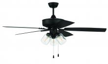  OP104FB5 - 52" Outdoor Pro Plus 104 in Flat Black w/ Flat Black Blades