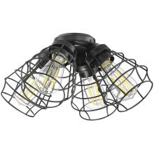 Craftmade LK405101-FB-LED - 4 Light Cage Light Kit in Flat Black