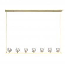  ARA-10267-SB - Aragon 7 Light Soft Brass Chandelier