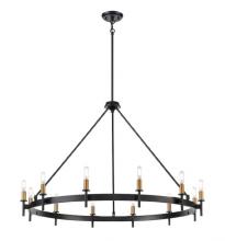  DVP27345MF+EB - Cambrai 12 Light Chandelier