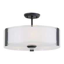  DVP14511GR-SSOP - Zurich Small 3 Light Semi-Flush Mount