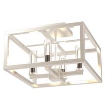  DVP28112MF+BN-CL - Sambre 4 Light Semi-Flush Mount