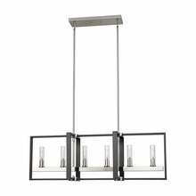  DVP30202SN+GR-CL - Blairmore 6 Light Linear