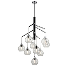  DVP34749CH-CL - Andromeda 9 Light Foyer