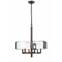  DVP42926GR+IW-ARW - Georgian Bay 6 Light Chandelier